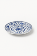Assiettes poisson Jingdezhen motifs floraux 15 30 cm