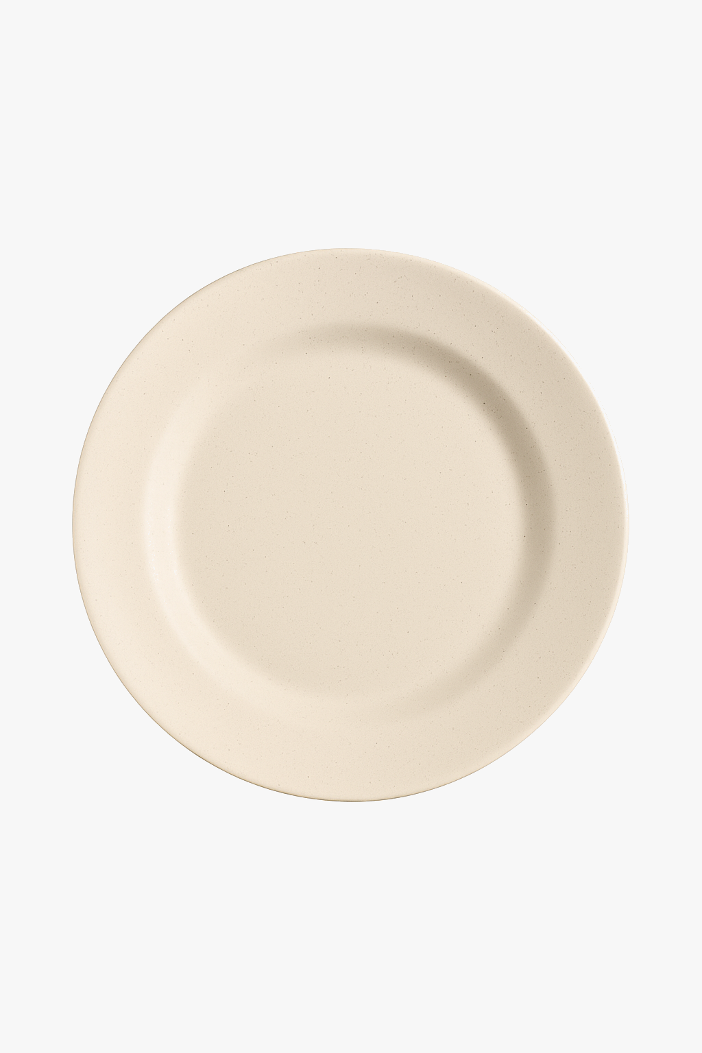 Reusable lightweight nordic style round plates