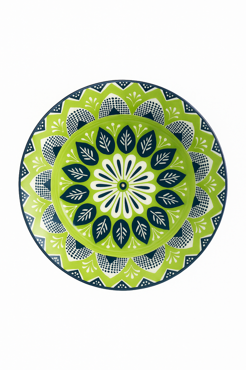 Bol céramique bohème motifs 20 cm soupe ramen - vue 3 sur 2