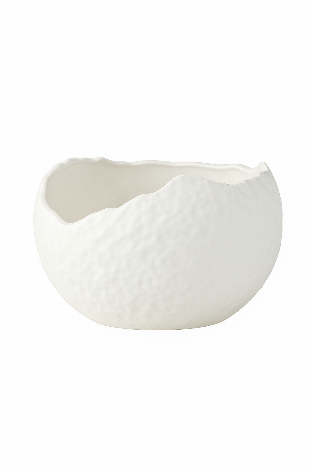 Bol céramique forme coquille irrégulière style raffiné - vue 2 sur 2