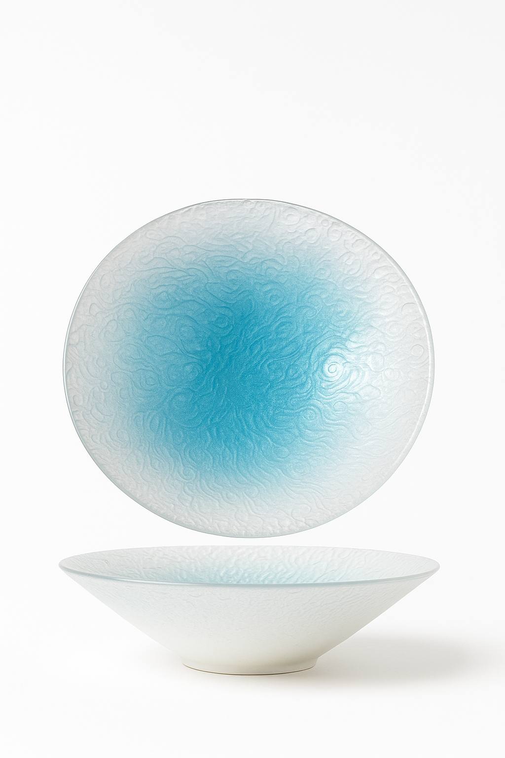 Bol ceramique motif roche style naturel cuisine - vue 2 sur 3
