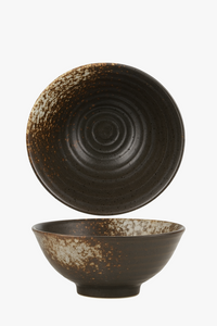 Creative Japanese style horn-shaped ceramic bowl