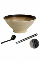 Bol ramen ceramique style japonais motifs artisanaux cuisine