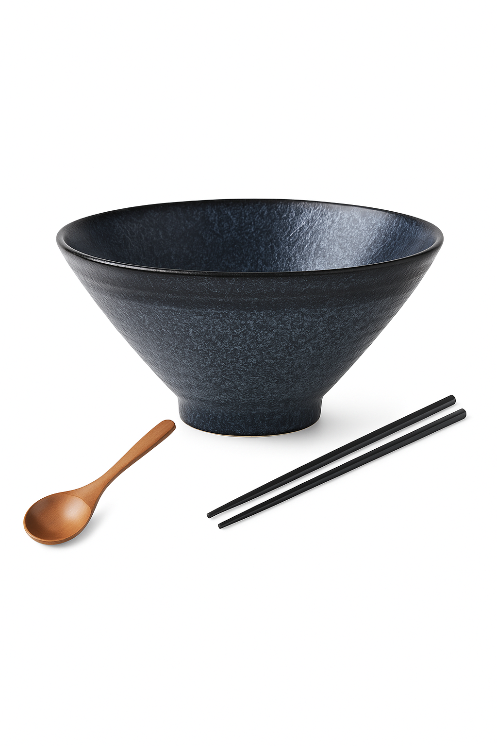 Bol ramen céramique style japonais motifs traditionnels - vue 2 sur 2
