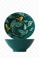 Bol ramen en céramique motif floral 1 2l