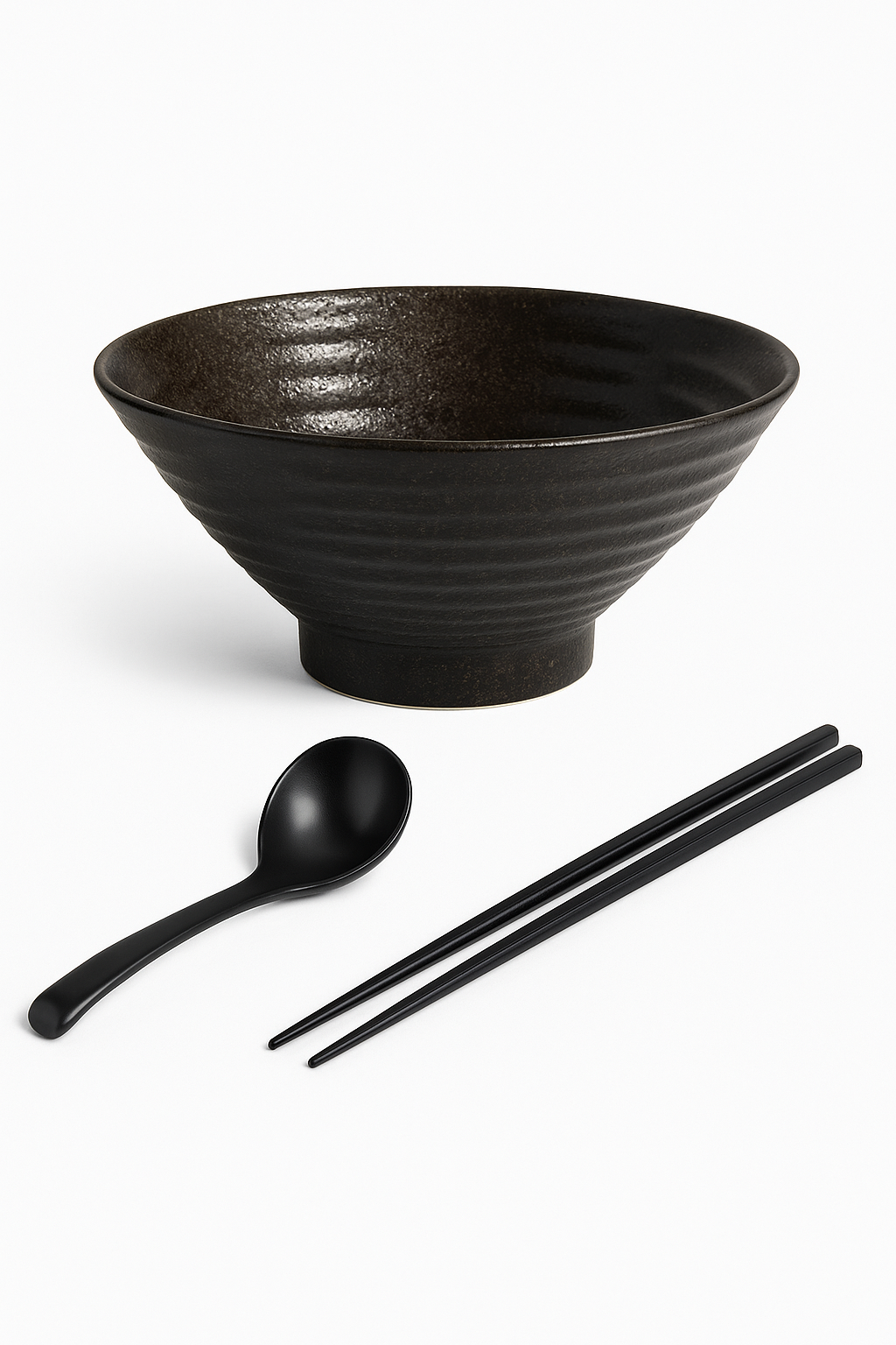 Bol ramen japonais céramique motifs traditionnels maison soupe - vue 2 sur 2