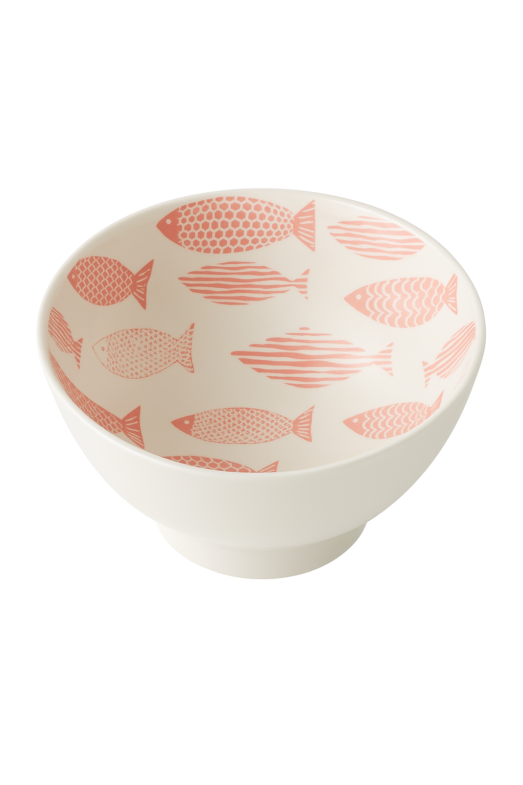 Bol ramen japonais en céramique motif floral 12l - vue 2 sur 2