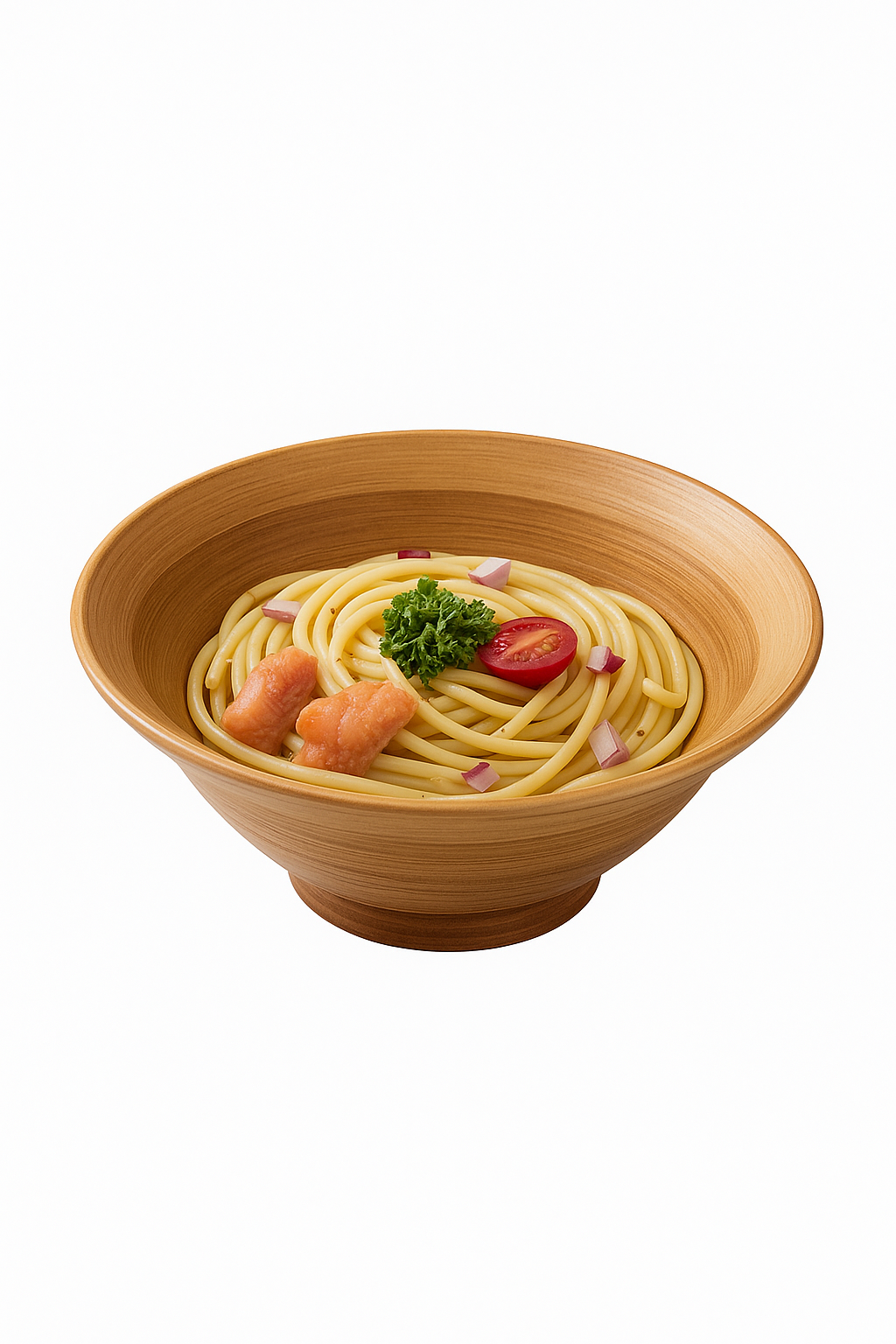 Bol ramen style chapeau paille céramique texture japonaise - vue 2 sur 2