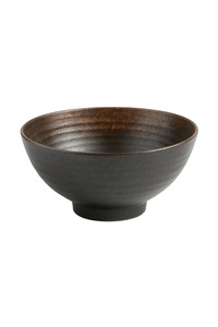 Bol riz ceramique forme corne style japonais design