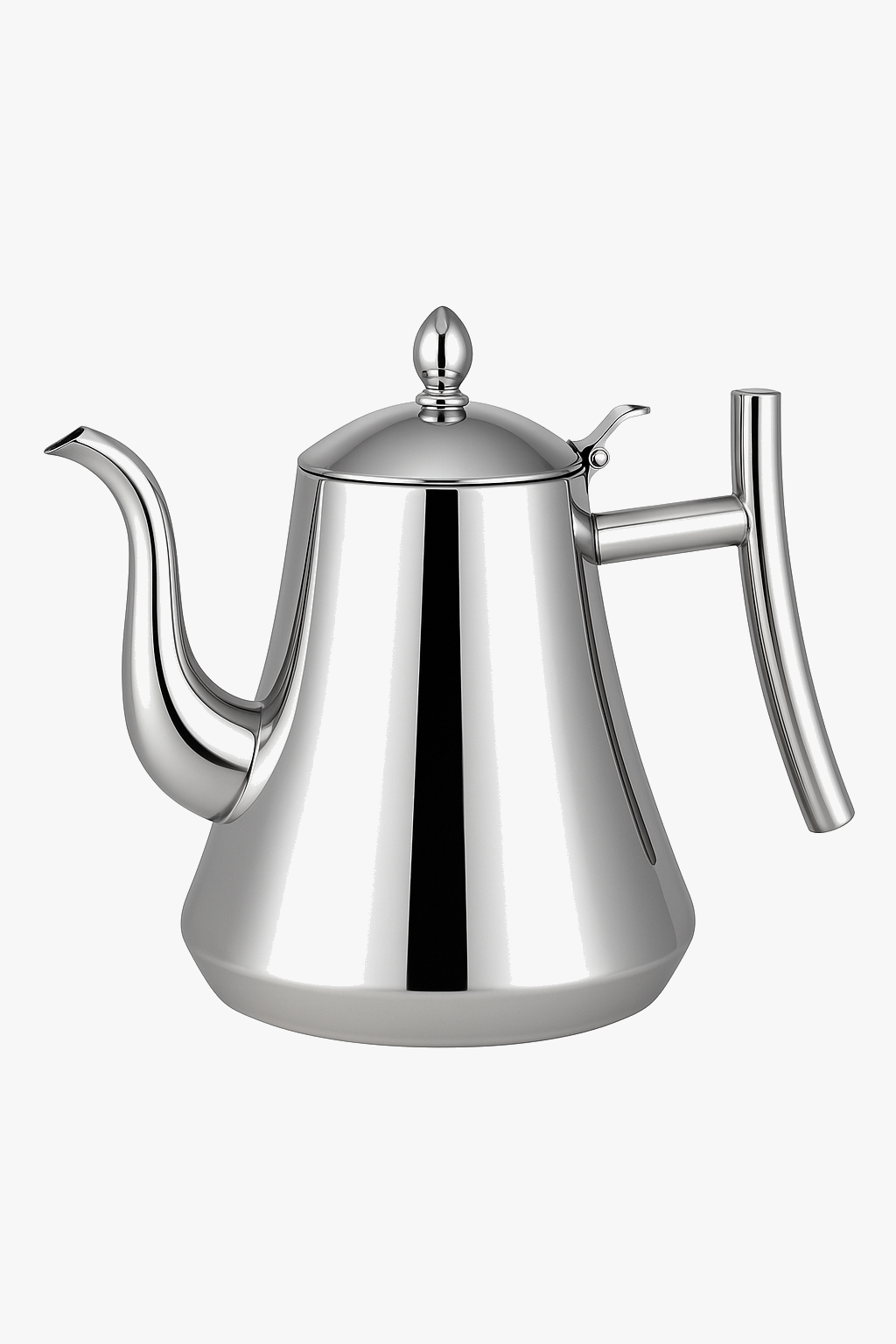 Stainless steel kettle with infuser for all hobs 2l