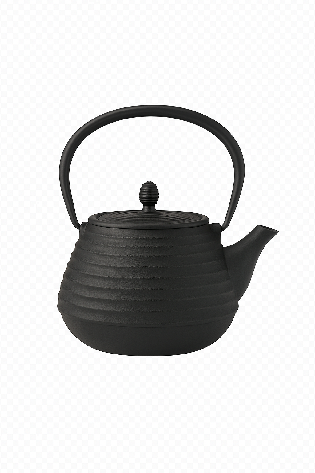 Bouilloire en fonte style japonais 1l avec infuseur - vue 2 sur 2