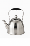 Bouilloire inox fleur infuseur poignée anti brulure miroir