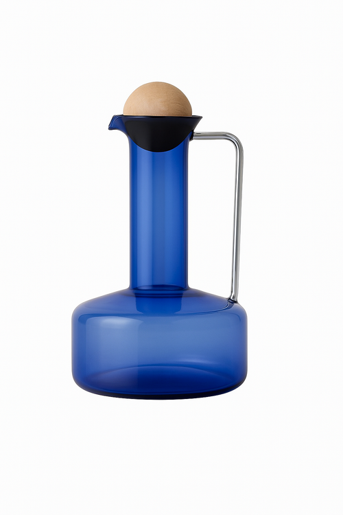 Bouilloire verre nordique 1500ml avec tasses maison - vue 3 sur 2