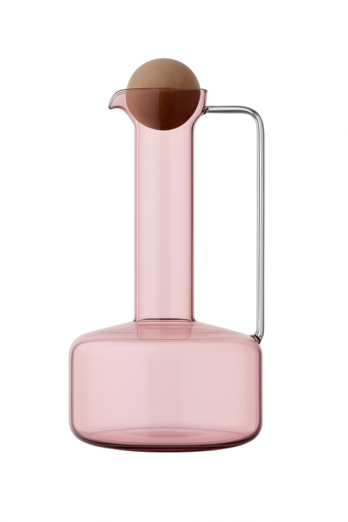 Bouilloire verre style nordique 1500 ml avec tasses - vue 3 sur 2
