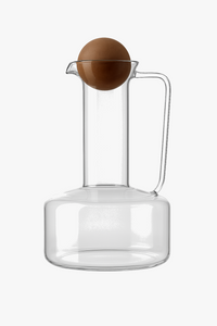 Nordic style glass kettle 1500ml with cups