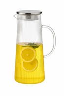 Bouilloire verre transparent résistante chaleur boissons froides poignée