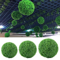 boule de topiaire artificielle décorative pour jardin résistante aux uv