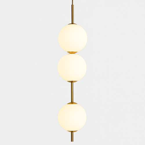Boule de verre suspension pour chambre chevet lampe suspendue lustres de plafond éclairage moderne décoration entrée Luminaire Led - vue 10 sur 10