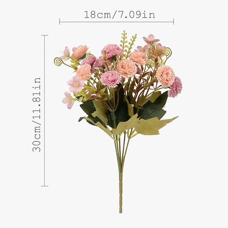 bouquet de lilas artificiels en soie pour décoration florale