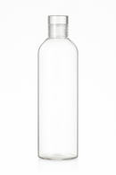 Bouteille eau verre réutilisable avec couvercle étanche