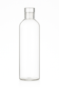 Bouteille eau verre réutilisable avec couvercle étanche