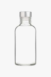 Bouteille verre étanche réutilisable pour boissons et sauces