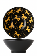Bowl ramen japonais céramique motif floral 1 2l