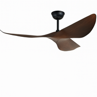 bureau moderne américain ventilateur de plafond sans lumière télécommande