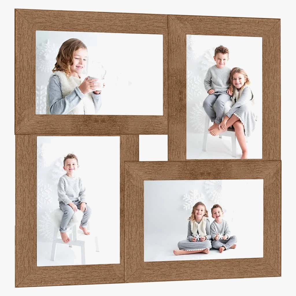cadre photo carré pour collage familial et décoration