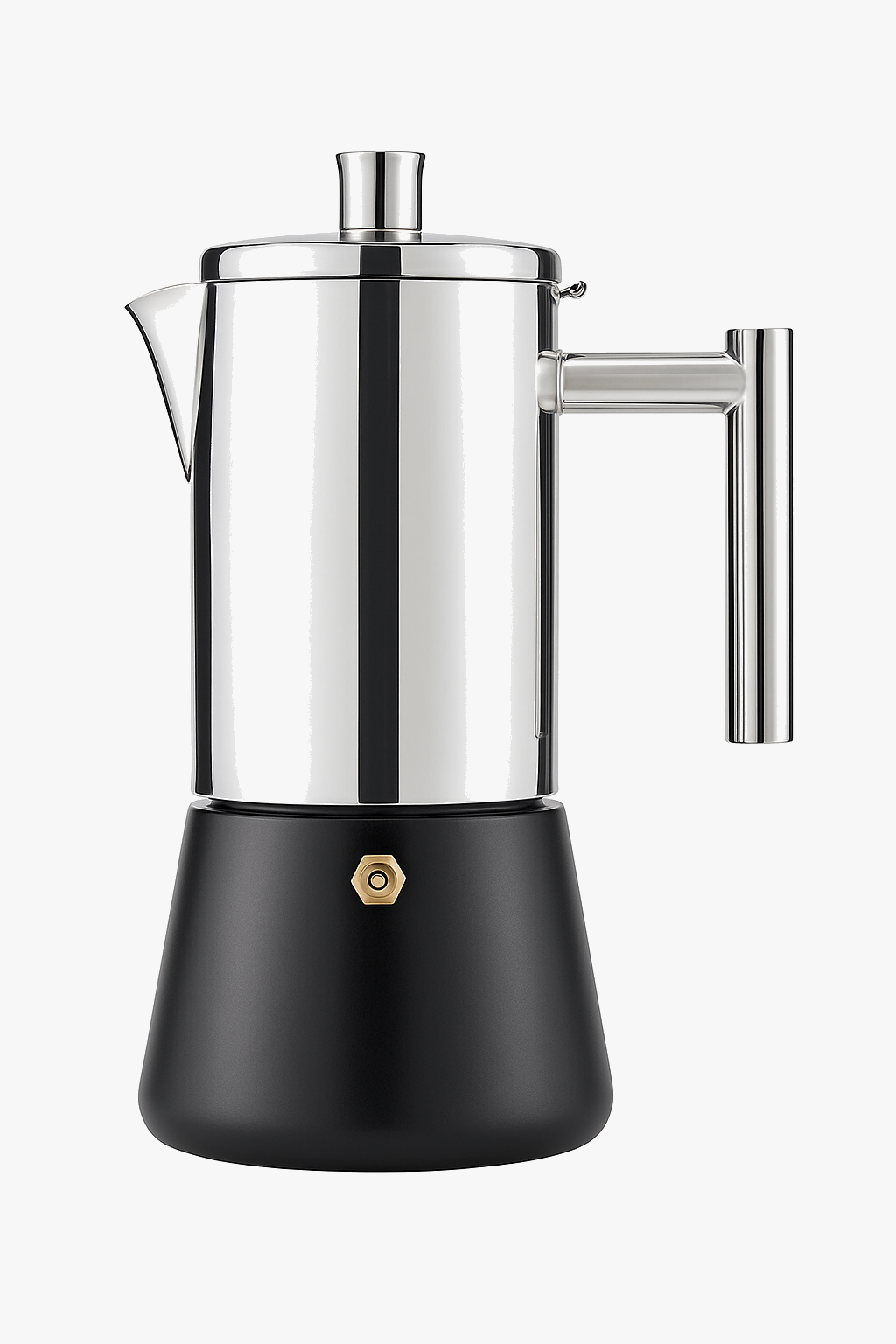 Easyworkz diego stainless steel Italian coffee maker for induction