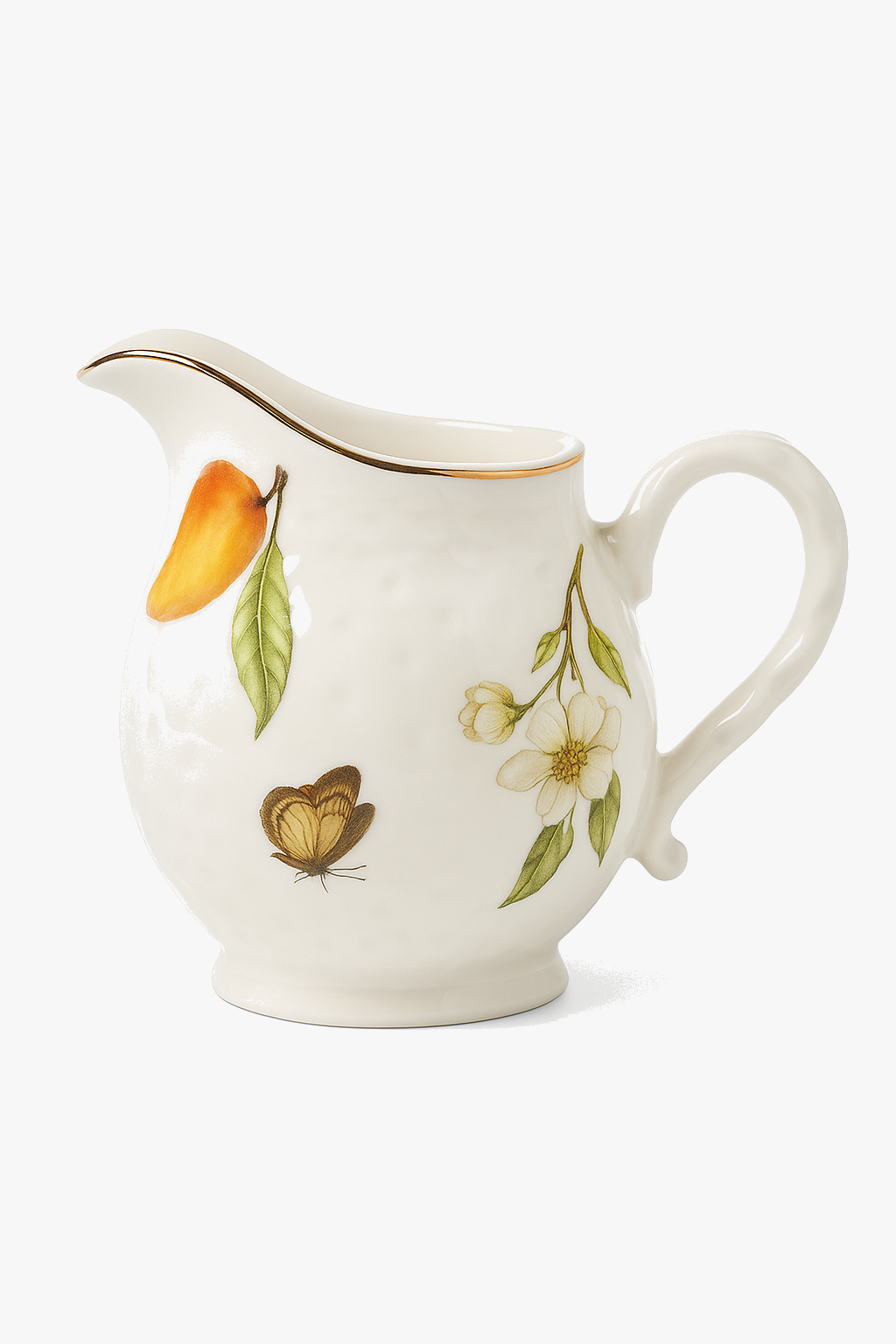 Carafe ceramique motif citron style europeen pour cuisine