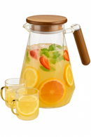 carafe eau verre epais grande capacite resistante chaleur