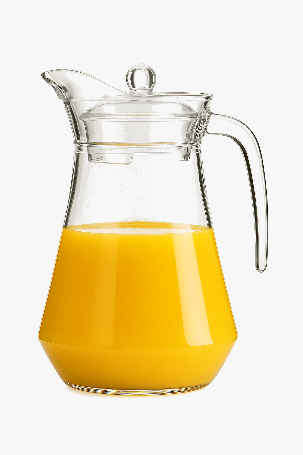 Carafe en verre 14l avec poignée et couvercle