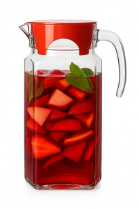 Carafe en verre avec poignée 175 l design