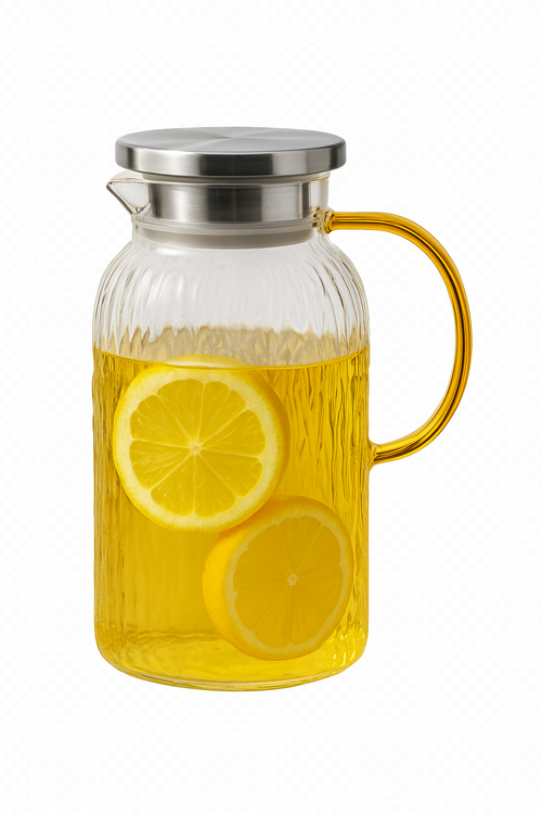 Carafe en verre eau citronnee 1400 1800 ml
