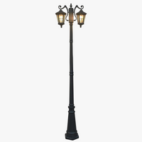 Waterproof outdoor lighting for garden, park and pathway