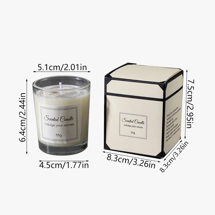 coffret cadeau bougie aromathérapie haut de gamme fait main
