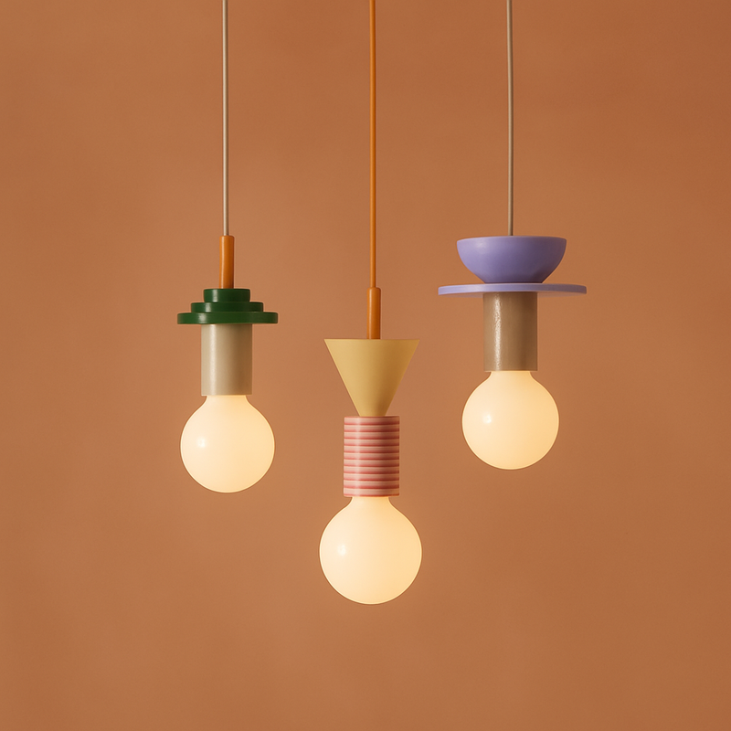 Couleur nordique bois suspension LED lumière cuisine suspension lampe Restaurant plafond lustre Luminaire chambre maison déco Luminaire