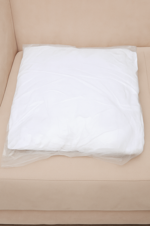 coussin classique 45x45cm en coton doux pour le confort - vue 7 sur 7