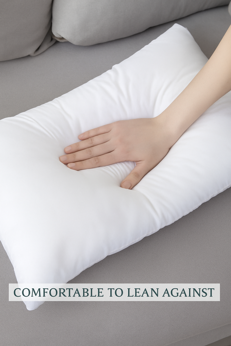 coussin décoratif blanc plusieurs tailles pour un style élégant