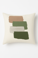 coussin décoratif motif plante verte pour canapé et fauteuil
