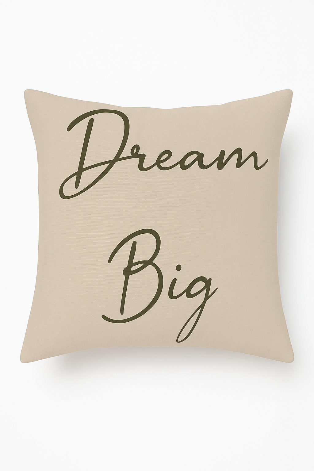 coussin décoratif motif plante verte pour salon et bureau