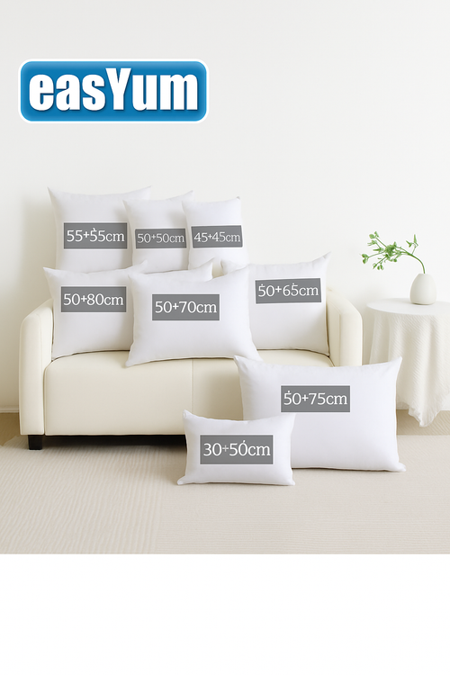 coussin en duvet d'oie hypoallergénique pour un confort optimal