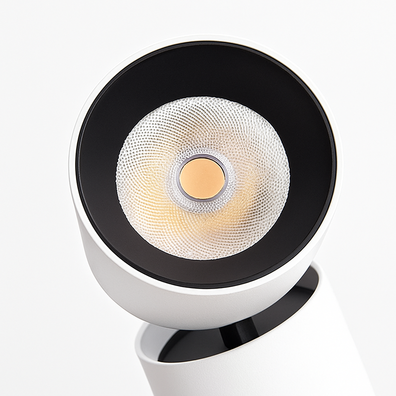 Cylindre de spots à LED orientables