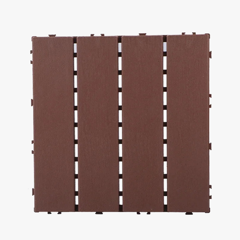 Dalle de sol clipsable plastique 30x30 caillebotis exterieur
