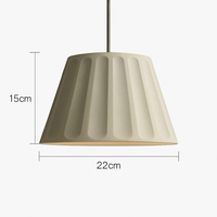 Design LED lustres en ciment suspension LED luminaires américain créatif Vintage lampe salle à manger Restaurant Luminaire
