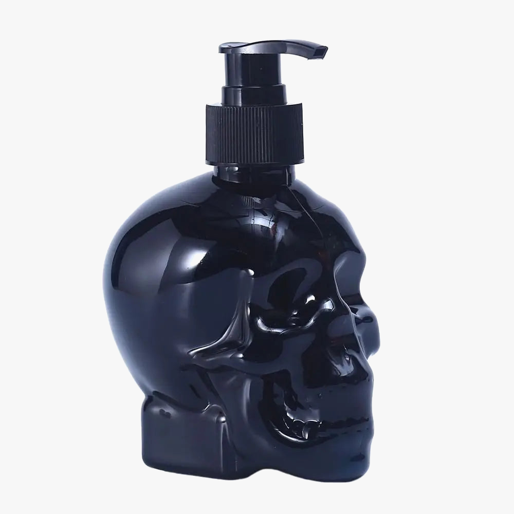 distributeur de savon crâne gothique pour décoration halloween