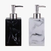 distributeur manuel de savon marbré pour gel douche