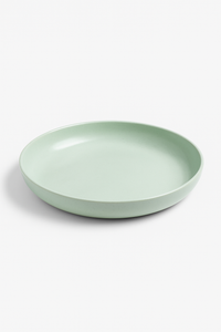 Ensemble 4 assiettes creuses plastique motif blé legeres