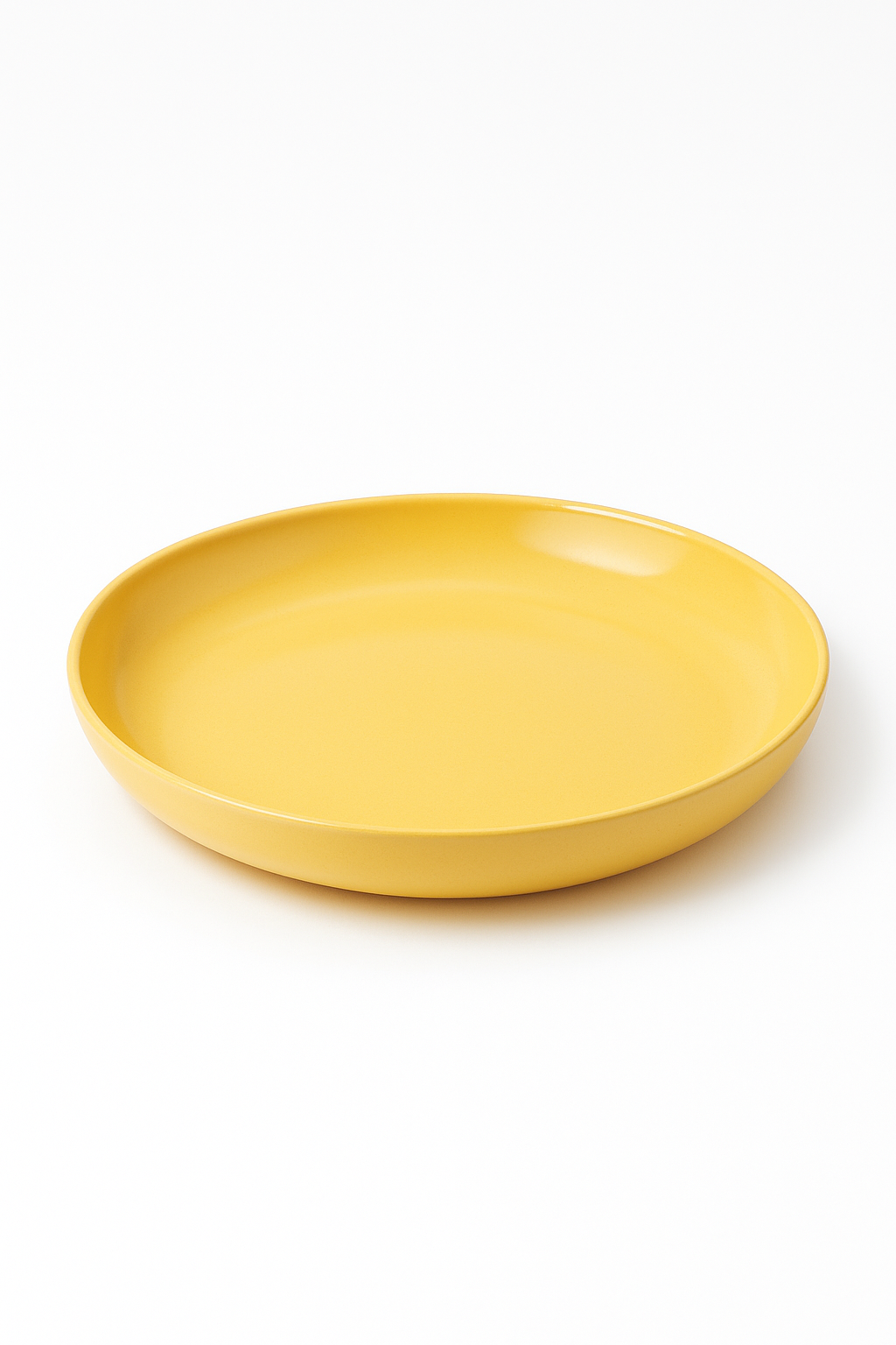 Ensemble 4 assiettes creuses plastique motif ble legeres - vue 2 sur 3